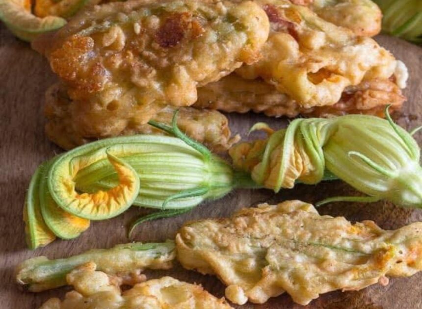 Fried Zucchini Flowers