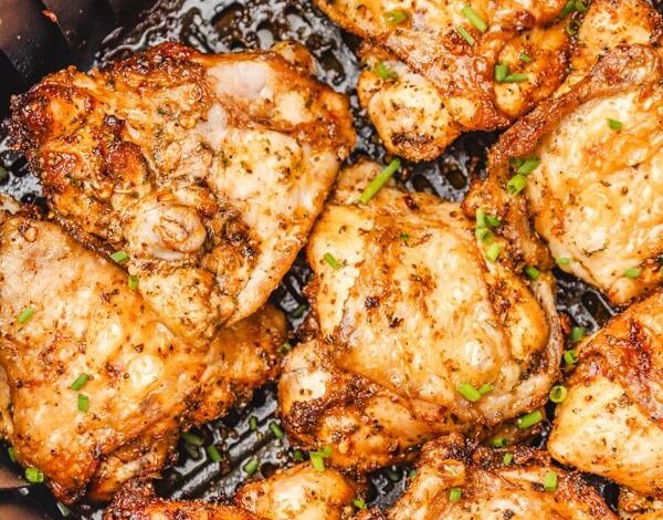 Air Fryer Chicken Thighs