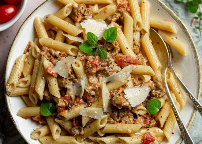 Creamy Italian Sausage Pasta