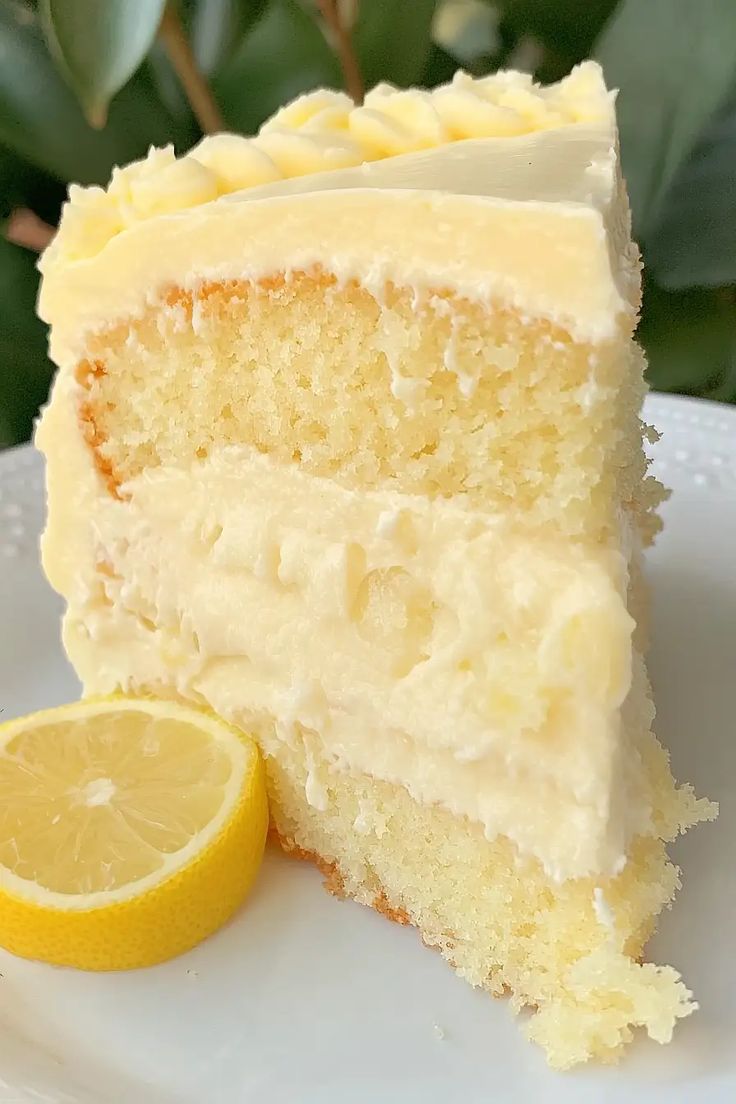 Gluten Free Lemon Cake with Lemon Cream Cheese Frosting